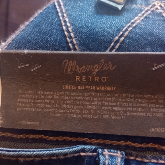 NWT Wrangler Retro Rae Mid Rise Jeans - Picture 11 of 12